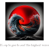En haut de la vague