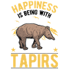 Tapir Glück Flachlandtapir Tapirdae Tapir