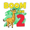 2nd birthday giraffe