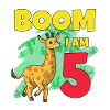 5th birthday giraffe