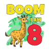 8th birthday giraffe