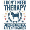 Do not need therapy - Affenpinscher