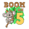 5th birthday koala