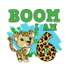 6th birthday leopard