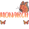 Crazy Monarch Lady