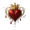 Heart with crown