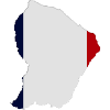 Map of French Guiana