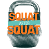 Entraînement de squat Kettlebell