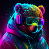 Cool Gaming Bear