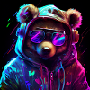Cool Gaming Bear