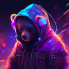 Cool Gaming Bear