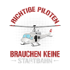 Hubschrauberpilot Richtige Piloten