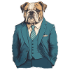 Bulldog Modeling Looks