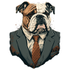 Veretan Looking Bulldog