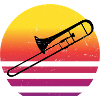 Brass Jazz Tromboniste Trombone Femmes