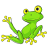 Crazy Cute Chibi Frog