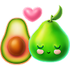 Avocado Love - Mignon Couple Design