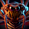 Monstres effrayants d’insectes de l’espace