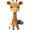 Photographing Safari Giraffe