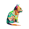 Foldy Feline - Origami Cat