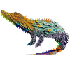 Origami Crocodile
