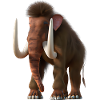 Realistic mammoth