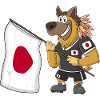 Japan Rasta Dog