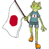 Japan Fan Frog