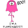 Flamingo Halloween Flaminghost
