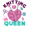 Knitting Knitter Girl Knitting