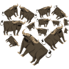 Herz Büffel