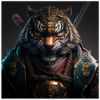 Tiger Samurai Krieger | Warrior-Motivation