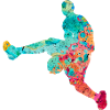 Basketballspieler - PopArt