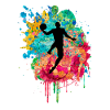 Basketball players - PopArt