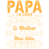 Papa Fils Cadeau Drôle