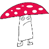 sad mushroom