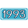 Year 1993 - Year 93 - LETTERING