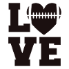 Calcio Amore Cuore Dicendo Testo Amore Regalo