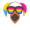 Pansexual Seagull Heart Cadeau