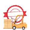 Cool gaffeltruck operatør chauffør trucker gaffeltruck