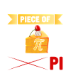 Math Pie Cake Illustration