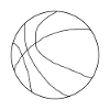 Never not play basketball (white)