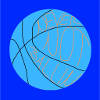 Never not play basketball (blue)