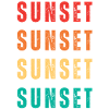 Coucher de soleil