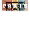 Paris Pop Art Grid