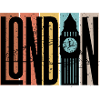 London Skyline Bold Blocks