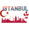 Istanbul Turkiye Skyline