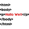 Hallo Welt HTML – Lustiges Programmierer & Coding 