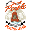 Schnabeltier Geschenk Platypus
