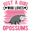 Opossum Mädchen Possum Beutelratte